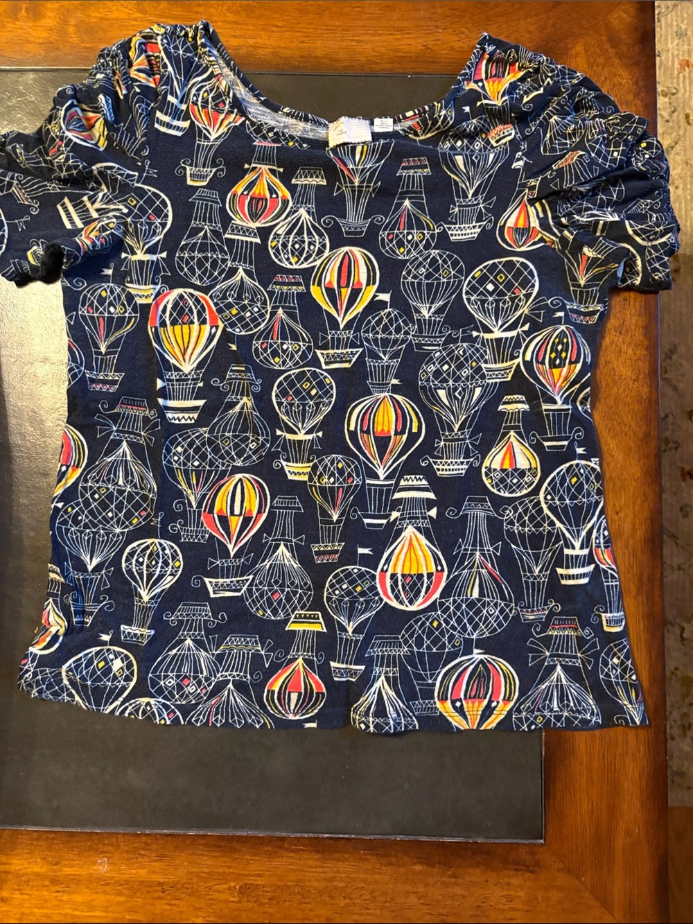O'Neill Navy Hot Air Balloon Print Short Sleeve Tee